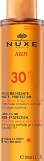 NuxeSun olio abbronzante SPF 30 150 ml