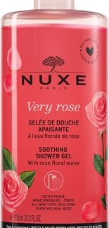 NuxeVery Rose gel doccia con aroma di rose 750 ml