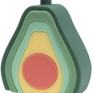 O.B DesignsSilicone Avocado Stacker attività giocattolo 10m+ 1 pz