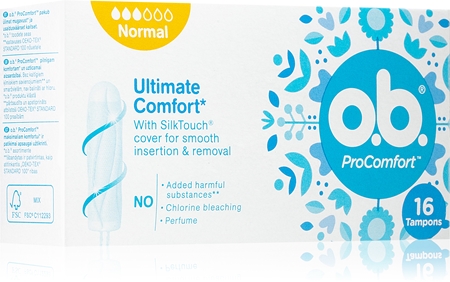 o.b.Pro Comfort Normal tamponi 16 pz