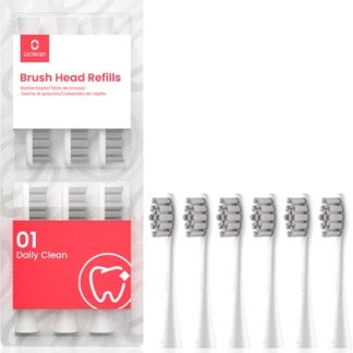 OcleanBrush Head Standard Clean testine di ricambio per spazzolino P2S6 W06 White 6 pz