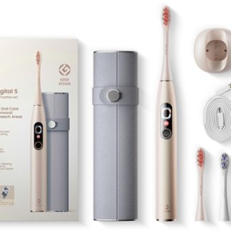 OcleanX Pro Digital spazzolino sonico + testina di ricambio Gold 1