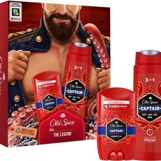 Old SpiceCaptain Dark Captain confezione regalo per uomo