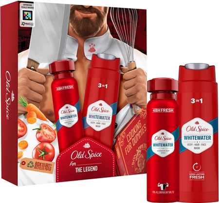 Old SpiceWhitewater New Chef confezione regalo per uomo