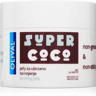 OlivalSUPER Coco crema-gel idratante per accelerare l'abbronzatura 100 ml