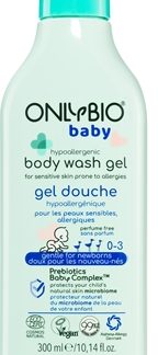 OnlyBioBaby Hypoallergenic gel doccia ipoallergenico per neonati 300 ml