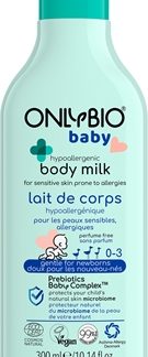 OnlyBioBaby Hypoallergenic latte corpo ipoallergenico per neonati 300 ml