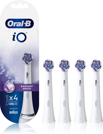 Oral BiO Radiant White testine per spazzolino 4 pz