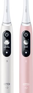 Oral BiO6 spazzolino da denti elettrico DUO White & Pink Sand 2 pz