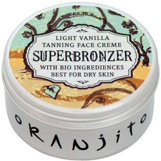 OranjitoBio Light Vanilla crema abbronzante per solarium per viso e décolleté 50 g