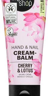 Organic ShopCherry & Lotus balsamo rinforzante per mani e unghie 75 ml