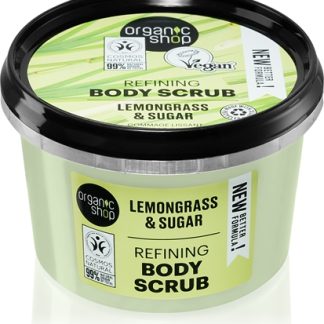 Organic ShopLemongrass & Sugar scrub delicato per il corpo 250 ml