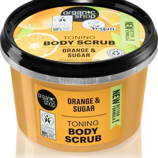 Organic ShopOrange & Sugar peeling tonificante per il corpo 250 ml