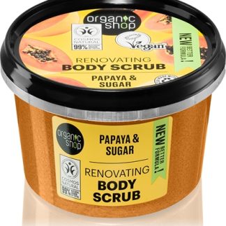 Organic ShopOrganic Papaya & Sugar scrub corpo allo zucchero 250 ml