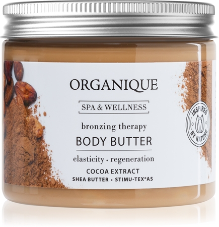 OrganiqueBronzing Therapy burro corpo con effetto di abbronzatura leggera 200 ml