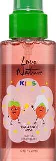 OriflameLove Nature Kids Playful Strawberry spray rinfrescante corpo con aroma di fragole per bambini 100 ml