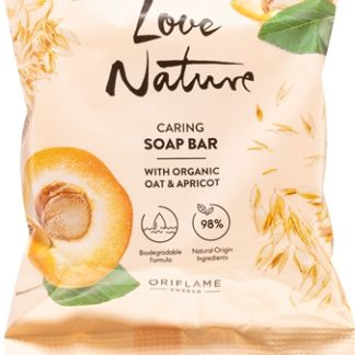 OriflameLove Nature Organic Oat & Apricot sapone solido 75 g