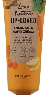 OriflameLove Nature Up-Loved Upcycled Lemon & Organic Carrot & Ginger crema idratante mani 75 ml