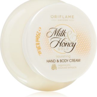 OriflameMilk & Honey Gold crema nutriente per mani e corpo 250 ml