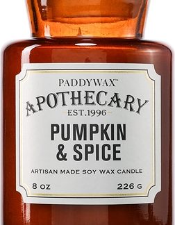 PaddywaxApothecary Pumpkin Spice candela profumata 226 g