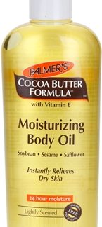 Palmer’sHand & Body Cocoa Butter Formula olio idratante corpo per pelli secche 250 ml
