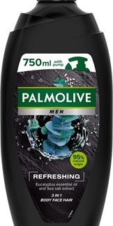 PalmoliveMen Refreshing gel doccia per uomo 3 in 1 750 ml