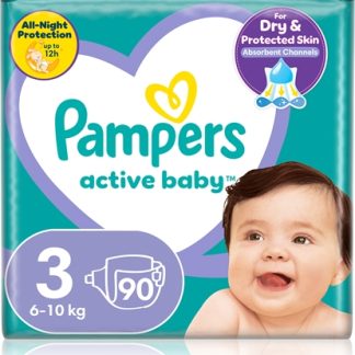 PampersActive Baby Size 3 pannolino monouso 6-10 kg 90 pz
