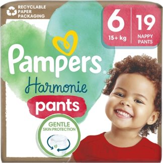 PampersHarmonie Pants Size 6 pannolini a mutandina 15+ kg 19 pz