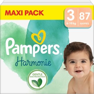 PampersHarmonie Size 3 pannolino monouso 6-10 kg 87 pz