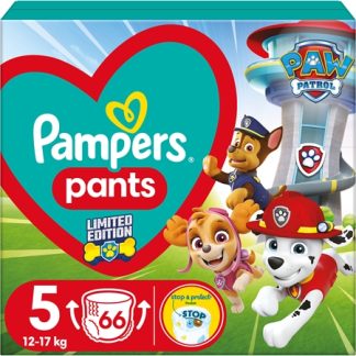 PampersPants Paw Patrol Size 5 pannolini a mutandina usa e getta 12-17 kg 66 pz