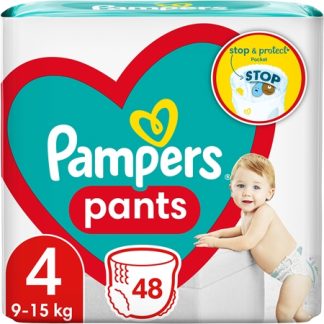 PampersPants Size 4 pannolini a mutandina usa e getta 9-15 kg 48 pz