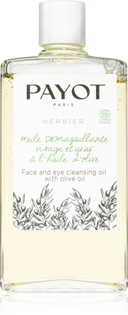 PayotHerbier Huile Démaquillante Visage & Yeux olio detergente occhi, labbra e viso con olio d'oliva95 ml