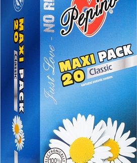 PepinoClassic dispositivo medico preservativi confezione grande 20 pz