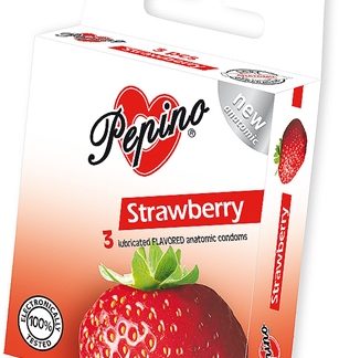 PepinoStrawberry dispositivo medico preservativi 3 pz