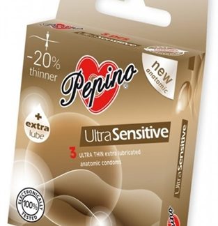 PepinoUltra Sensitive dispositivo medico preservativi 3 pz