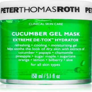 Peter Thomas RothCucumber De-Tox Gel Mask maschera in gel idratante per viso e contorno occhi150 ml