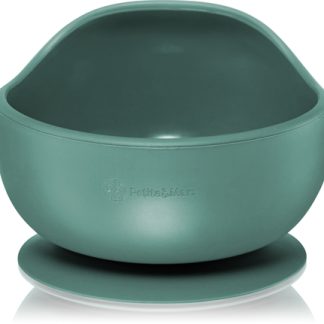Petite&MarsTake&Match Silicone Bowl ciotola con ventosa Misty Green 6 m+ 360 ml
