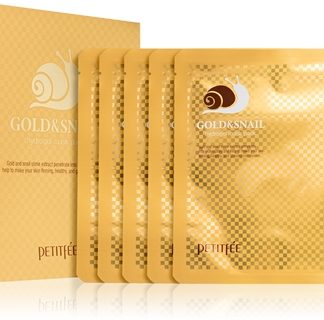 PetitféeGold & Snail maschera idrogel intensiva con estratto di bava di lumaca5x30 g