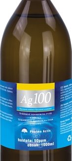 Pharma ActivColloidal silver 50ppm 1000ml lozione tonica detergente con argento colloidale1000 ml