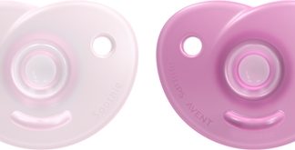 Philips AventSoothie 0-6 m ciuccio Girl 2 pz