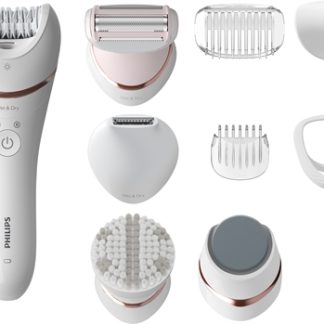 PhilipsEpilator Series 8000 BRE740/10 Wet & Dry epilatore da donna BRE740/10 1 pz
