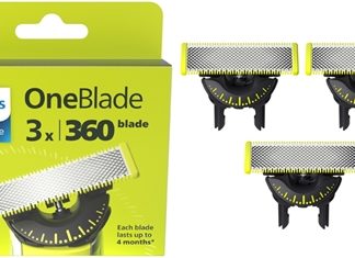 PhilipsOneBlade 360 QP430/50 lame di ricambio for Philips OneBlade 3 pz
