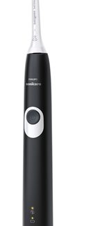 PhilipsSonicare 4300 HX6800/63 spazzolino sonico elettrico Black and White 1 pz