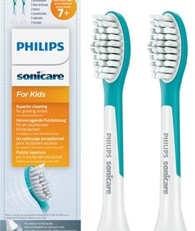 PhilipsSonicare For Kids 7+ Standard HX6042/33 testine di ricambio per spazzolino per bambini HX6042/33 2 pz