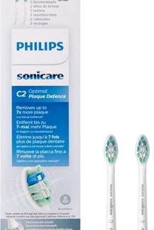 PhilipsSonicare Optimal Plaque Defense Standard HX9022/10 testine di ricambio per spazzolino 2 pz
