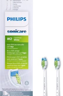 PhilipsSonicare Optimal White Standard HX6062/10 testine di ricambio per spazzolino White 2 pz