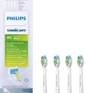 PhilipsSonicare Optimal White Standard HX6064/10 testine di ricambio per spazzolino HX6064/10 4 pz