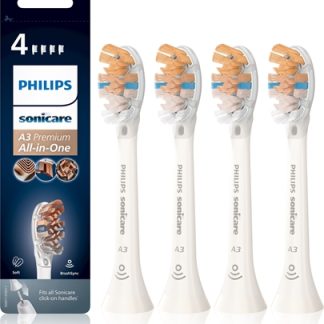 PhilipsSonicare Premium All-in-One HX9094/10 testine di ricambio per spazzolino 4 pz