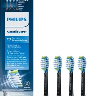 PhilipsSonicare Premium Plaque Defence Standard HX9044/33 HX9044/33 testine di ricambio per spazzolino 4 pz