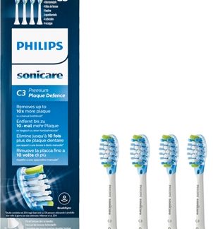PhilipsSonicare Premium Plaque Defense Standard HX9044/17 HX9044/17 testine di ricambio per spazzolino 4 pz